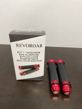 REVOROAR Motorcycle Bike Handle Bar Hand Grips For Harley XL Road King Softail Custom
